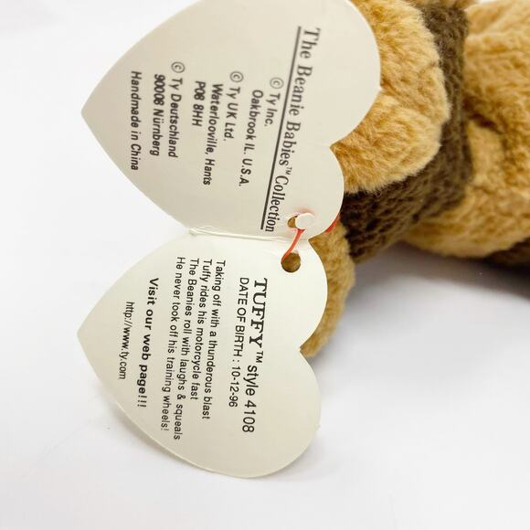 TY Vintage Dog "Tuffy" Beanie Baby - Picture 3 of 10